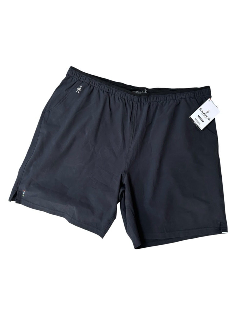 Smartwool Merino Wool Lined Performance Hiking Shorts Men Black XXL
